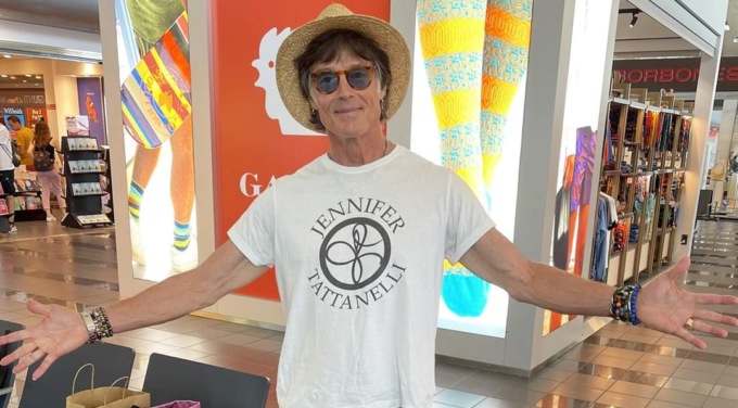 Ronn Moss all’aeroporto di Caselle