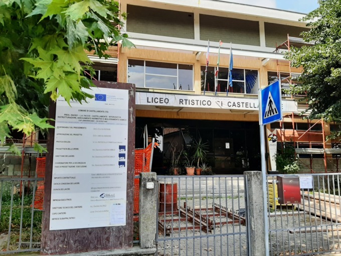 Iniziati i lavori di ristrutturazione dell’Istituto superiore “25 aprile – Faccio” di Castellamonte