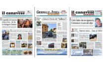Il Canavese e Il Giornale di Ivrea (del 2 agosto) in edicola. Ecco le prime pagine