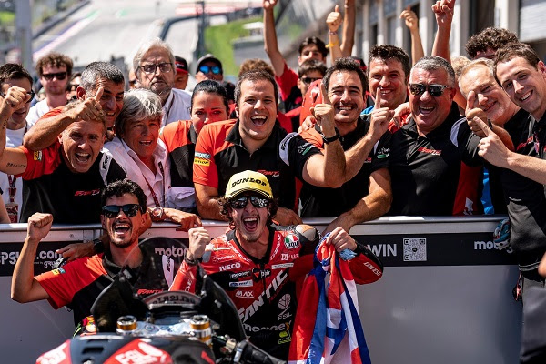 Vittoria di Vietti al Gran Premio di Austria