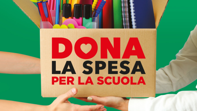Dona la spesa per la scuola con Nova Coop