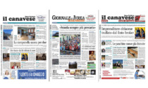 Il Canavese e Il Giornale di Ivrea (del 13 settembre) in edicola. Ecco le prime pagine