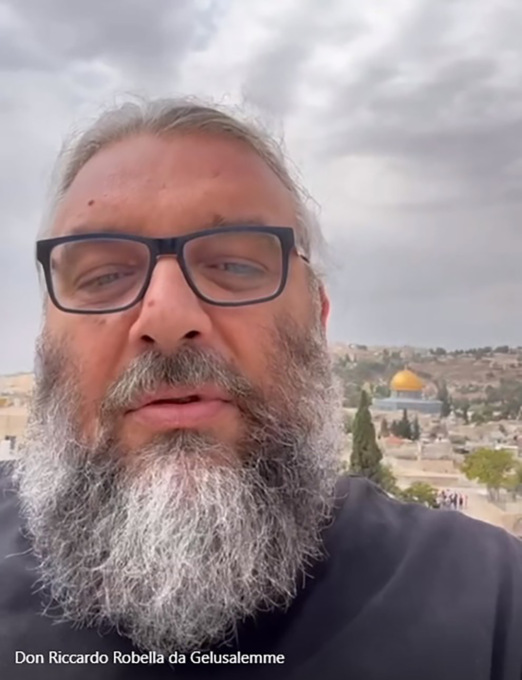 Fra gli italiani in Terra Santa durante l’attacco di Hamas anche il parroco di Leini