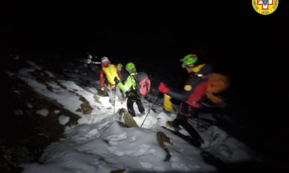 Salvati dal Soccorso Alpino gli escursionisti bloccati in alta quota