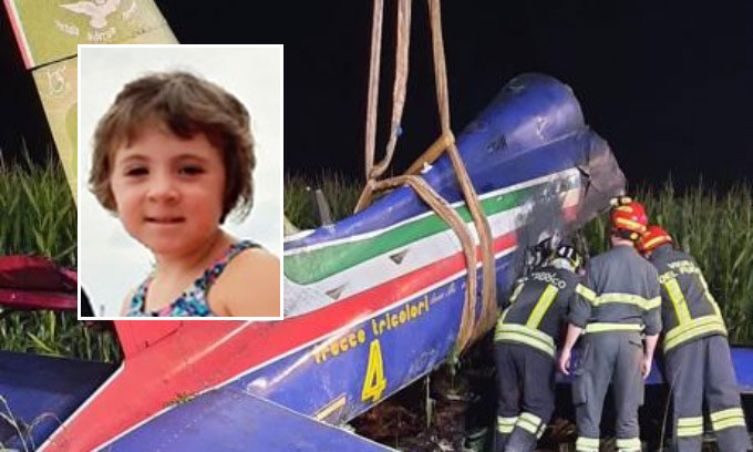 Schianto Frecce Tricolori, mercoledì l’ultimo saluto alla piccola Laura