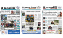 Il Canavese e Il Giornale di Ivrea (del 11 ottobre) in edicola. Ecco le prime pagine