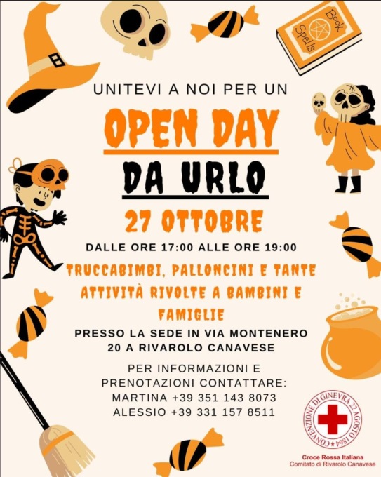 Halloween con la Croce Rossa di Rivarolo, domani un pomeriggio di giochi e attività