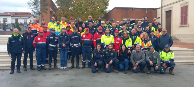 Emergenza in Toscana, rientrati i volontari piemontesi della Protezione Civile