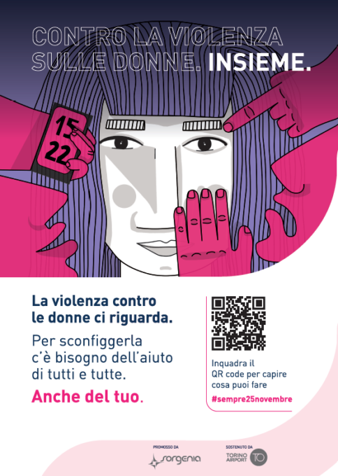 Torino Airport contro la violenza di genere