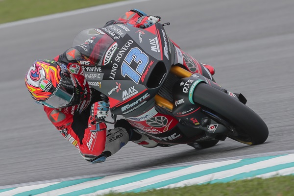 Celestino Vietti di nuovo in pista nel weekend