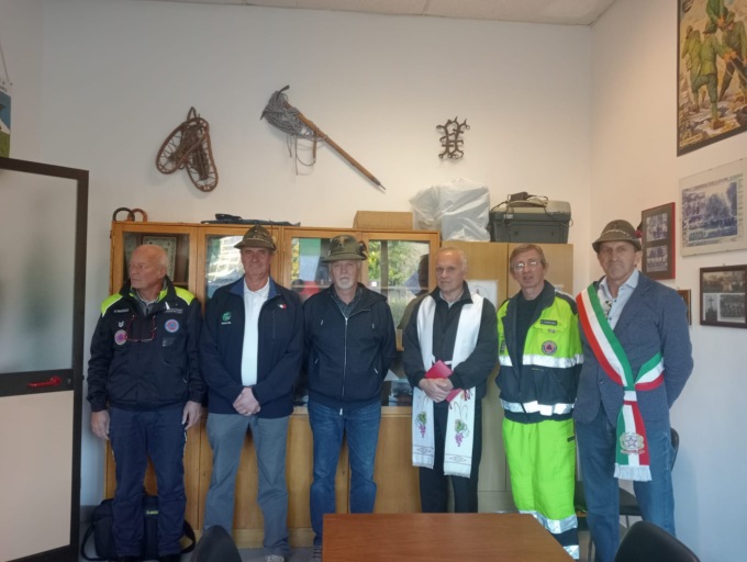 Nuova sede per la Protezione civile di Cascinette e il Gruppo Alpini