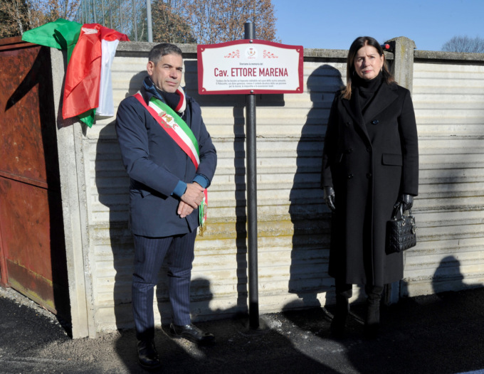 Ozegna rende omaggio all’ex primo cittadino Ettore Marena: a lui dedicata una via