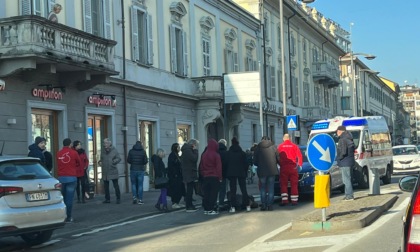 Rivarolo: Coppia investita in corso Torino