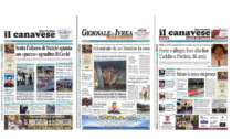 Il Canavese e Il Giornale di Ivrea (del 13 dicembre) in edicola. Ecco le prime pagine