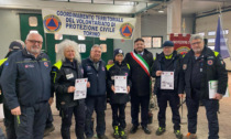 Premiati i volontari della Protezione civile di Volpiano per l’intervento a Bardonecchia