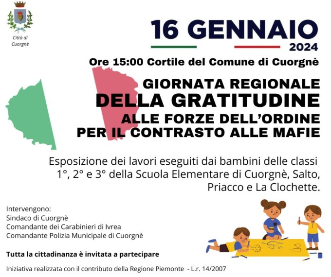 Giornata della GRATITUDINE alle Forze dell’Ordine per il contrasto alle mafie