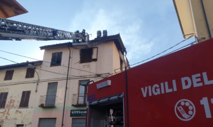Distrutto dalle fiamme un appartamento in piazza Caporossi