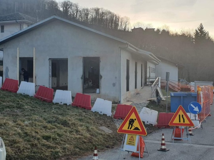 Restyling della mensa scolastica al complesso «Saudino» di Vico