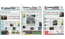 Il Canavese e Il Giornale di Ivrea (del 13 marzo) in edicola. Ecco le prime pagine