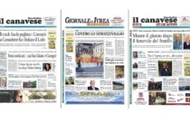 Il Canavese e Il Giornale di Ivrea (del 20 marzo) in edicola. Ecco le prime pagine