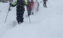 Escursionisti bloccati dalla neve nelle Valli di Lanzo, salvati dal Soccorso Alpino