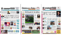 Il Canavese e Il Giornale di Ivrea (del 17 aprile) in edicola. Ecco le prime pagine