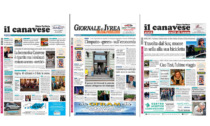 Il Canavese e Il Giornale di Ivrea (del 24 aprile) in edicola. Ecco le prime pagine