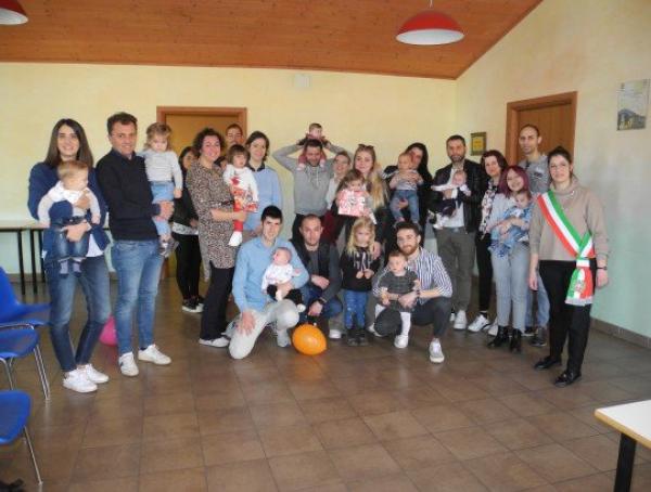 Festa di benvenuto per i nuovi nati