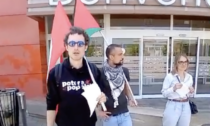 «Boicottiamo il Carrefour, complice e beneficiario della colonizzazione della Palestina», maniefestazione a Burolo