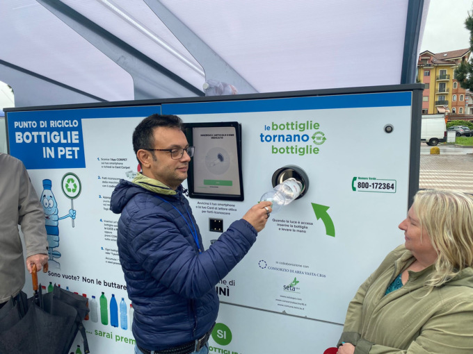Con l’eco-compattatore i cittadini ora possono ottenere sconti sulla Tari