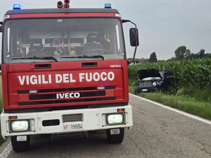 Scontro sulla provinciale tra Ciconio e Lusigliè