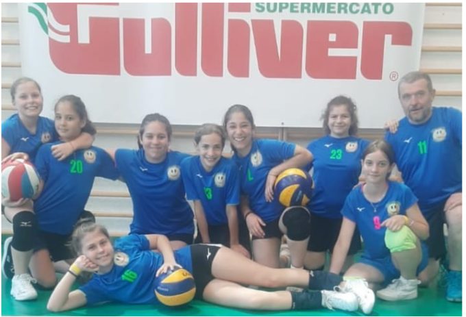 Pallavolo, al torneo di Dogliani ottimo piazzamento per U13 femminile di Favria