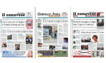 Il Canavese e Il Giornale di Ivrea (del 5 giugno) in edicola. Ecco le prime pagine