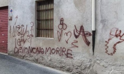 Rivarolo: scritte omofobe e svastische