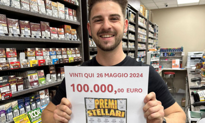 Baciato dalla fortuna: gioca 10 euro al bar e ne vince 100.000