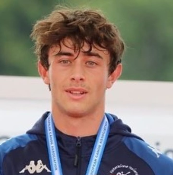 Gabriele Casadei, canoista canavesano alle Olimpiadi di Parigi