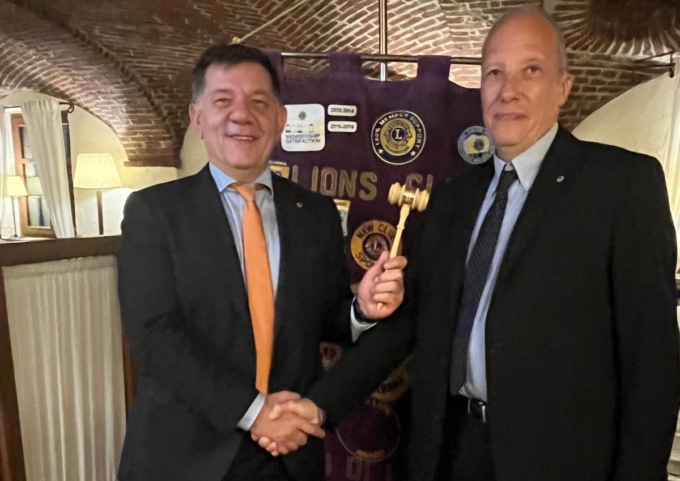 Passaggio di consegne al Lions Club Valli di Lanzo