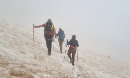 Escursionisti bloccati al Colle del Nivolet