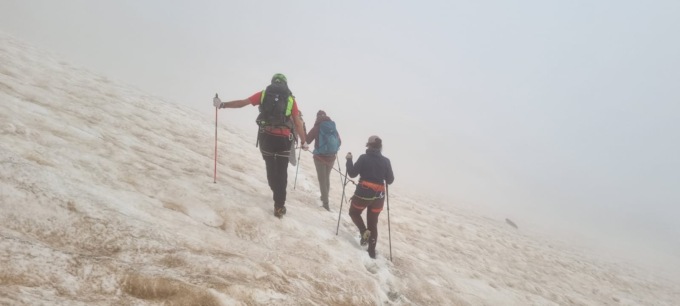 Escursionisti bloccati al Colle del Nivolet