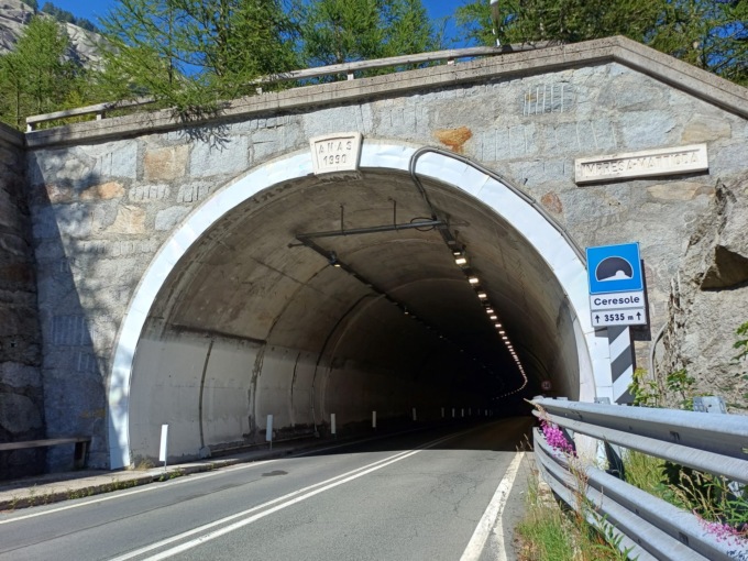 Nuovo impianto di illuminazione nella Galleria di Ceresole