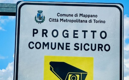 Mappano investe sulla sicurezza: oltre 100mila euro per il secondo lotto della videosorveglianza