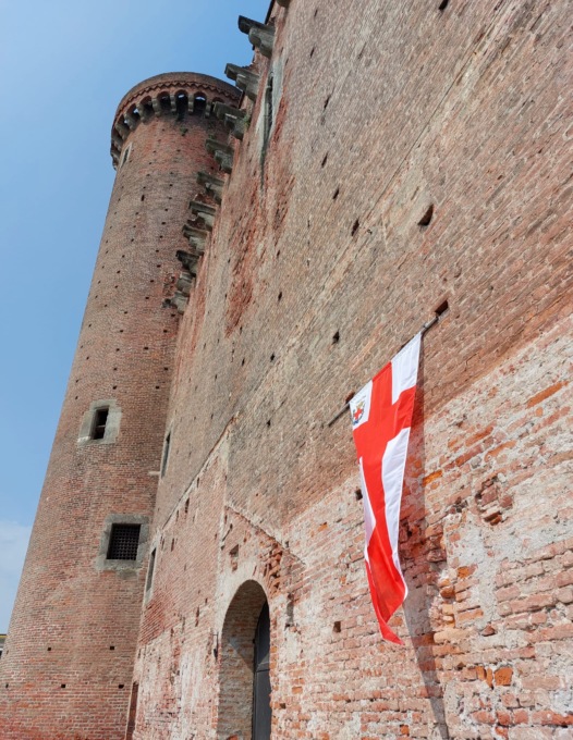 Cerimonia di riapertura del castello di Ivrea