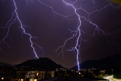 Meteo Canavese, previsti temporali nel weekend