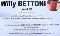 San Benigno piange Willy Bettoni, aveva 55 anni