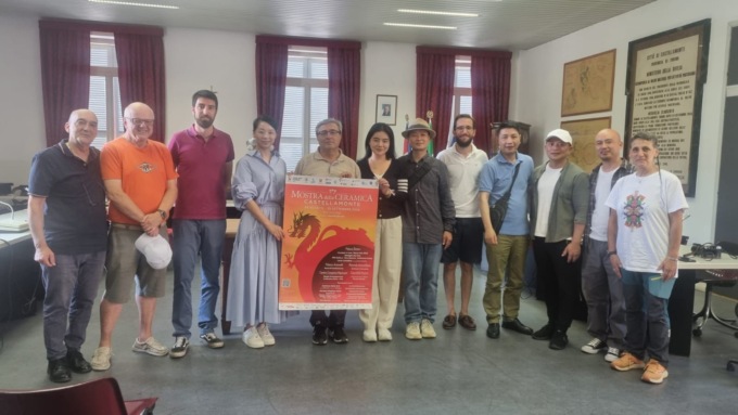 Mostra della Ceramica 2024, accolta la delegazione di artisti cinesi