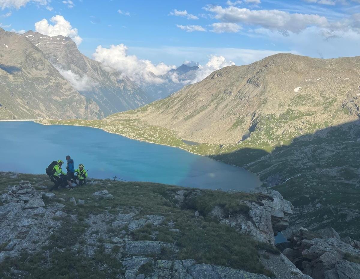 escursionisti salvati ceresole