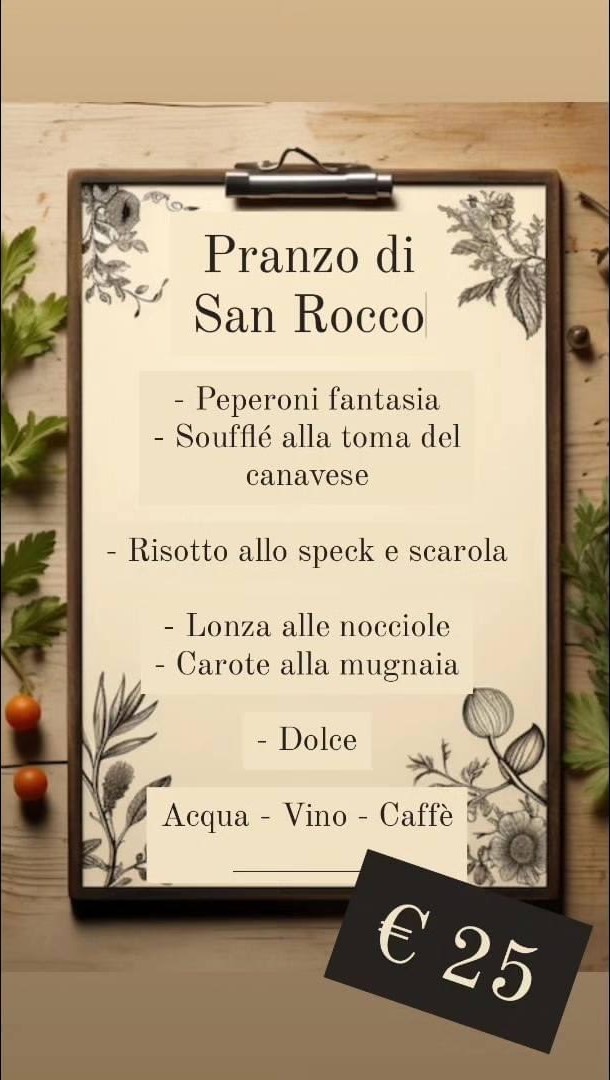 menu san rocco