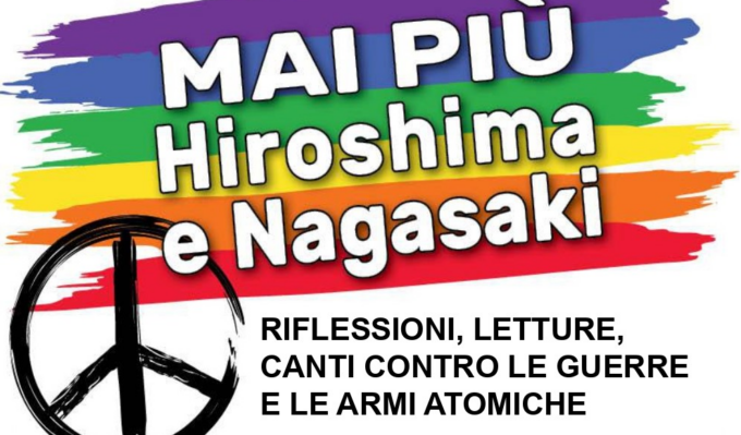 Contro il nucleare: manifestazione davanti il municipio di Ivrea