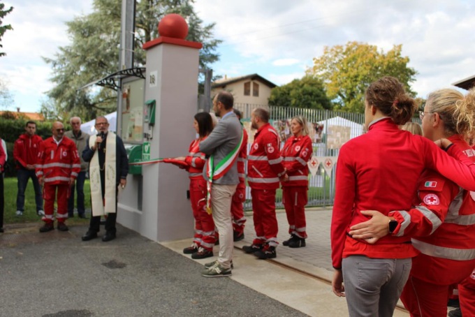 La Croce Rossa di San Giorgio spegne 40 candeline e inaugura la nuova postazione salvavita