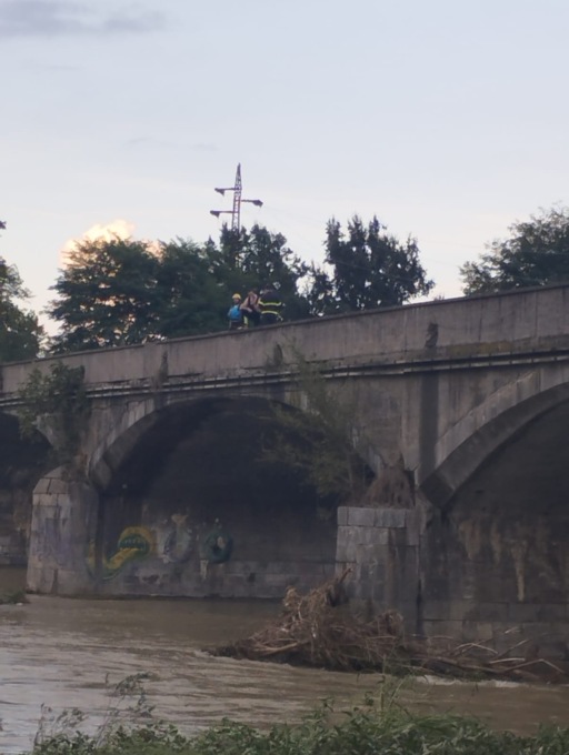 Uomo travolto dalla piena a Feletto, si cerca nell’Orco a Chivasso